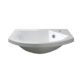 Calypso Selter 2 Door Floor Standing Slim Vanity Unit With ART Cast Marble White Basin - 550mm Wide - 1 TH - RH - Image 2