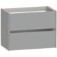 Calypso Bowland 2 Drawer Wall Hung Vanity Unit With Memphis Basin - 800mm Wide - 1 TH - Image 2