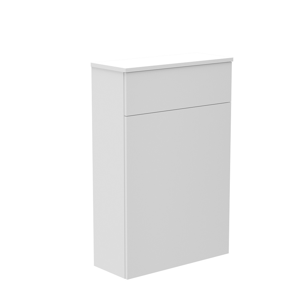 Tissino Back To Wall WC Unit and Worktop - Gloss White