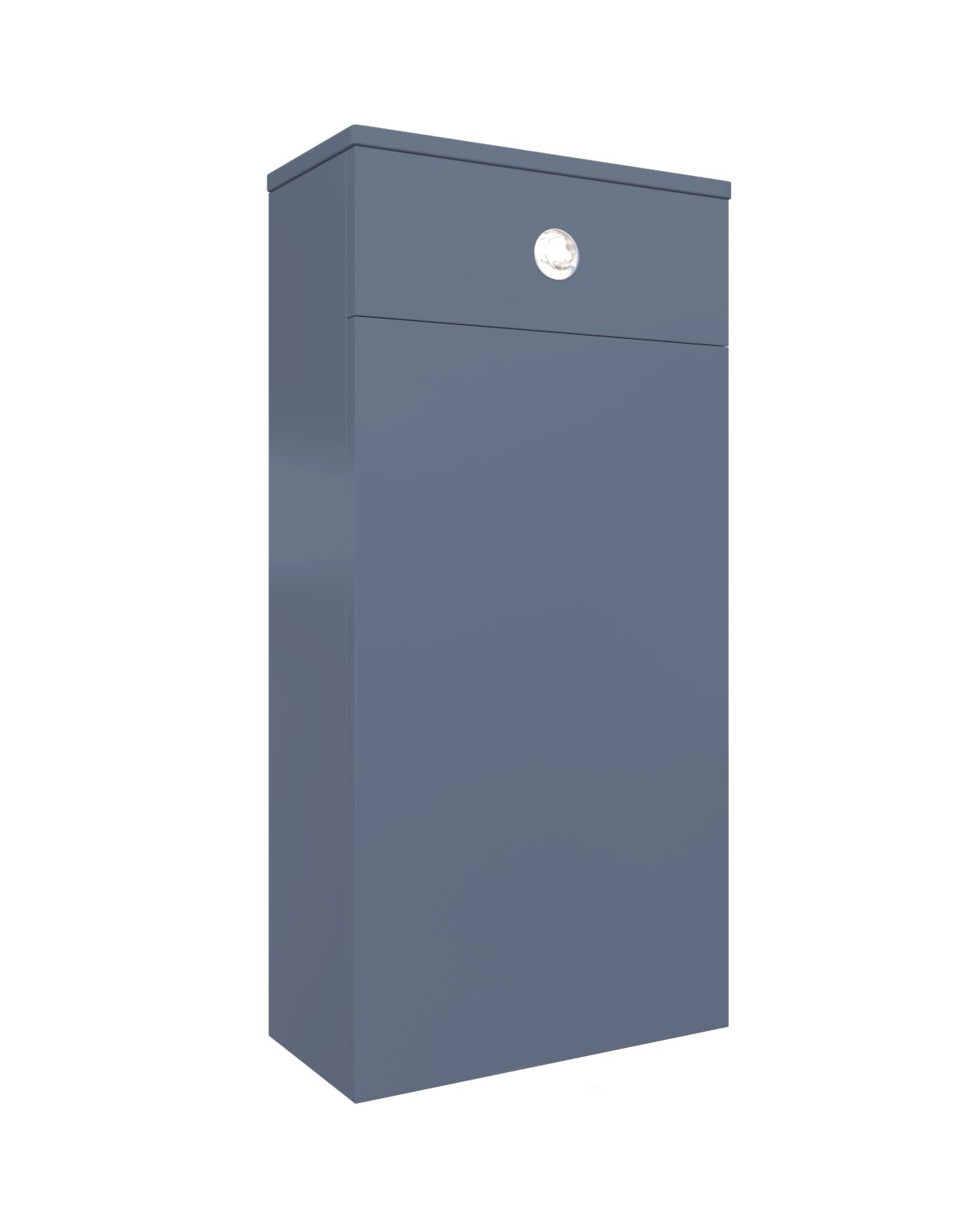 Calypso Veneto Back To Wall WC Unit With Compact Concealed Cistern And Push Button Flush Plate – 400mm Wide - Lagoon Mist