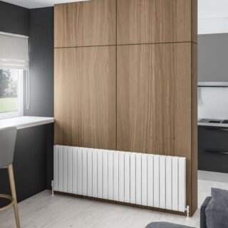 Eastbrook Addington Type 20 Aluminium Designer Radiator - Gloss White - Image 5