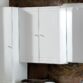 Eastbrook Bonito 2 Door Wall Unit - 600mm Wide - High Gloss White