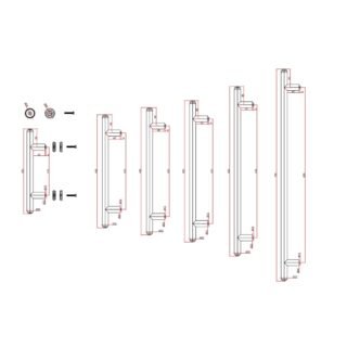 Eastbrook Multi-Rail Towel Hanger - Gloss White - Image 2