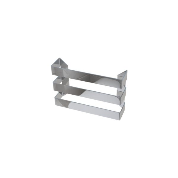 Eastbrook Flat Triple Towel Hanger - Polished Stainless Steel