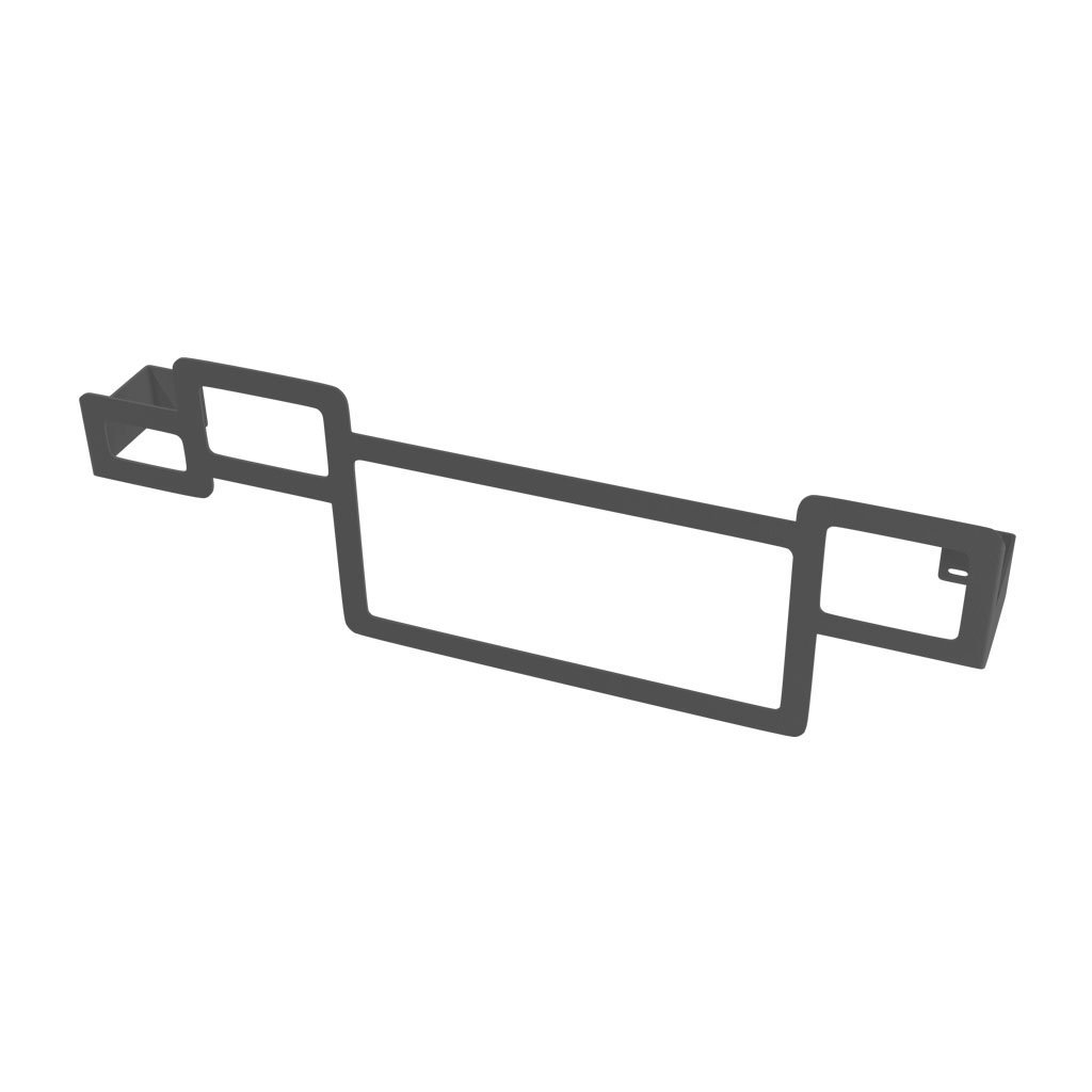Eastbrook Square Towel Hanger – Matt Anthracite - 565mm