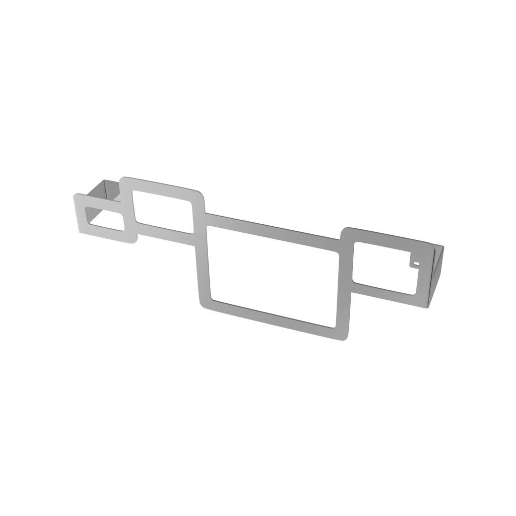 Eastbrook Square Towel Hanger – Chrome - 470mm