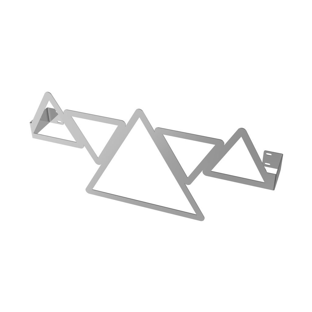 Eastbrook Triangle Towel Hanger – Chrome - 565mm