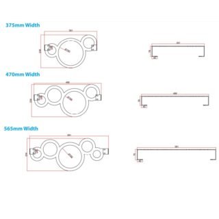 Eastbrook Circle Towel Hanger - Chrome - Image 2