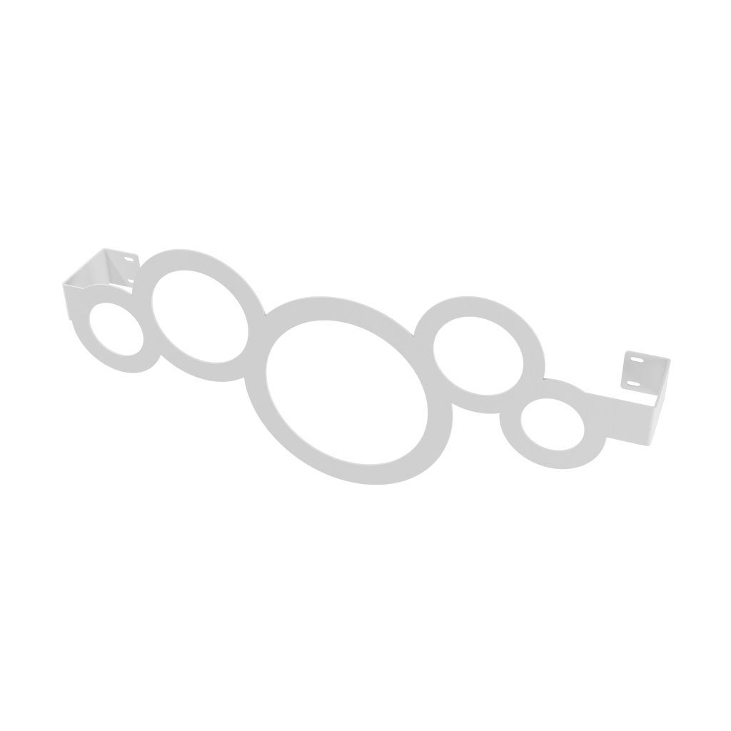 Eastbrook Circle Towel Hanger – Matt White - 565mm