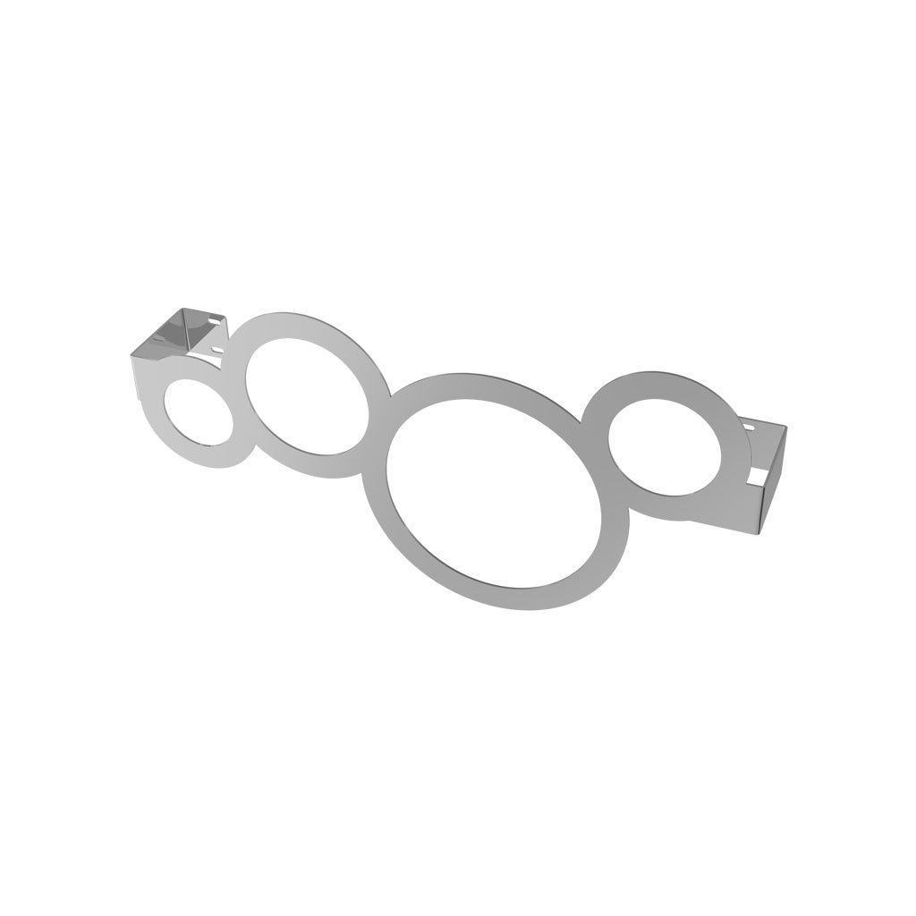 Eastbrook Circle Towel Hanger – Chrome - 470mm