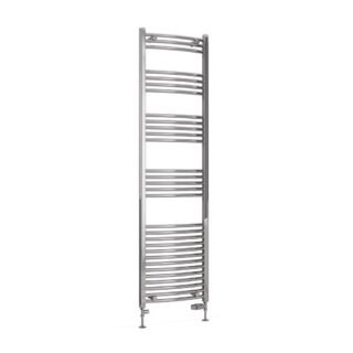 Eastbrook Wendover Curved Heated Towel Rail - Chrome - Image 25