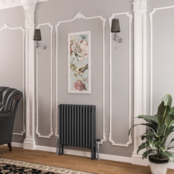 Eastbrook Imperia 3 Column Radiator - Matt Anthracite