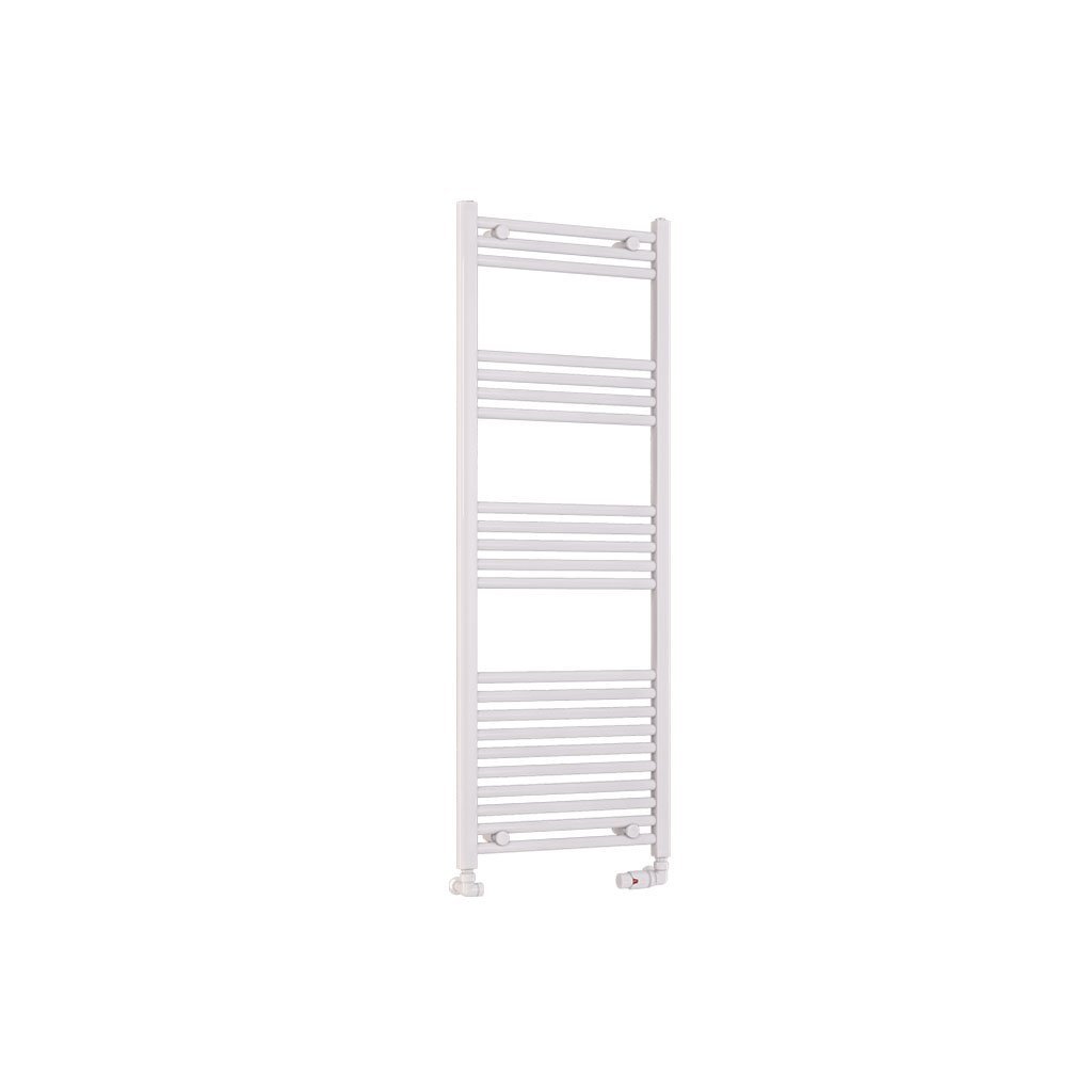 Eastbrook Wendover Straight Heated Towel Rail – White - 1400mm x 500mm