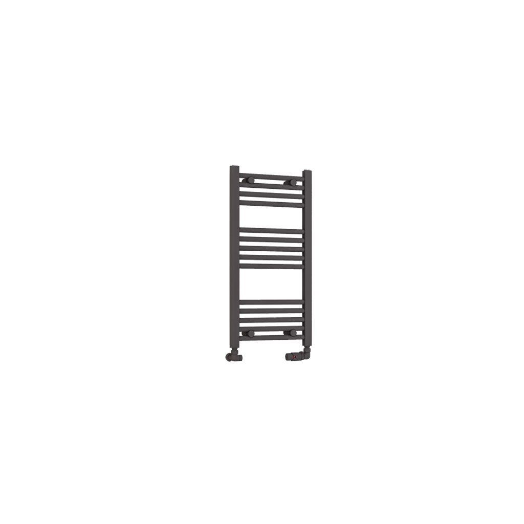 Eastbrook Wendover Straight Heated Towel Rail – Matt Anthracite - 800mm x 400mm