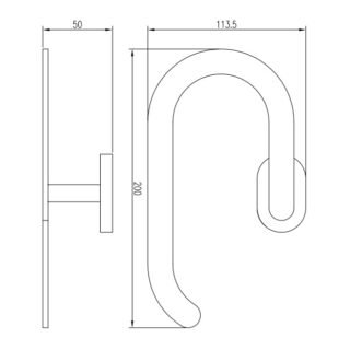 Eastbrook Salerno Towel Holder - Image 2