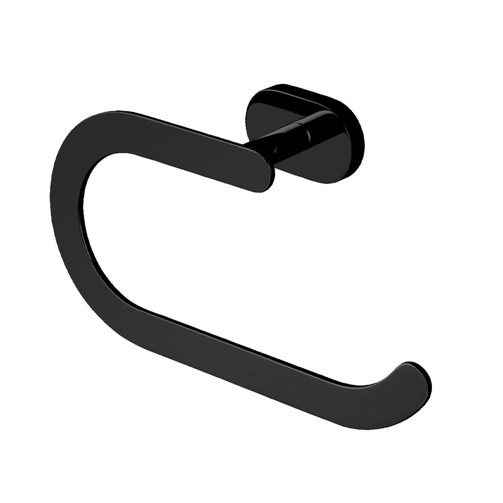 Eastbrook Salerno Towel Holder - Matt Black
