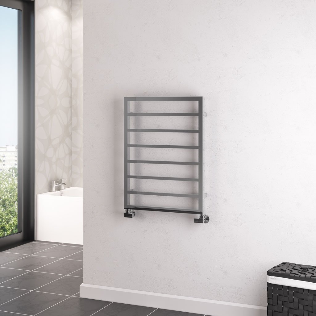 Eastbrook Ryton Designer Heated Towel Rail – Chrome - 800mm x 600mm