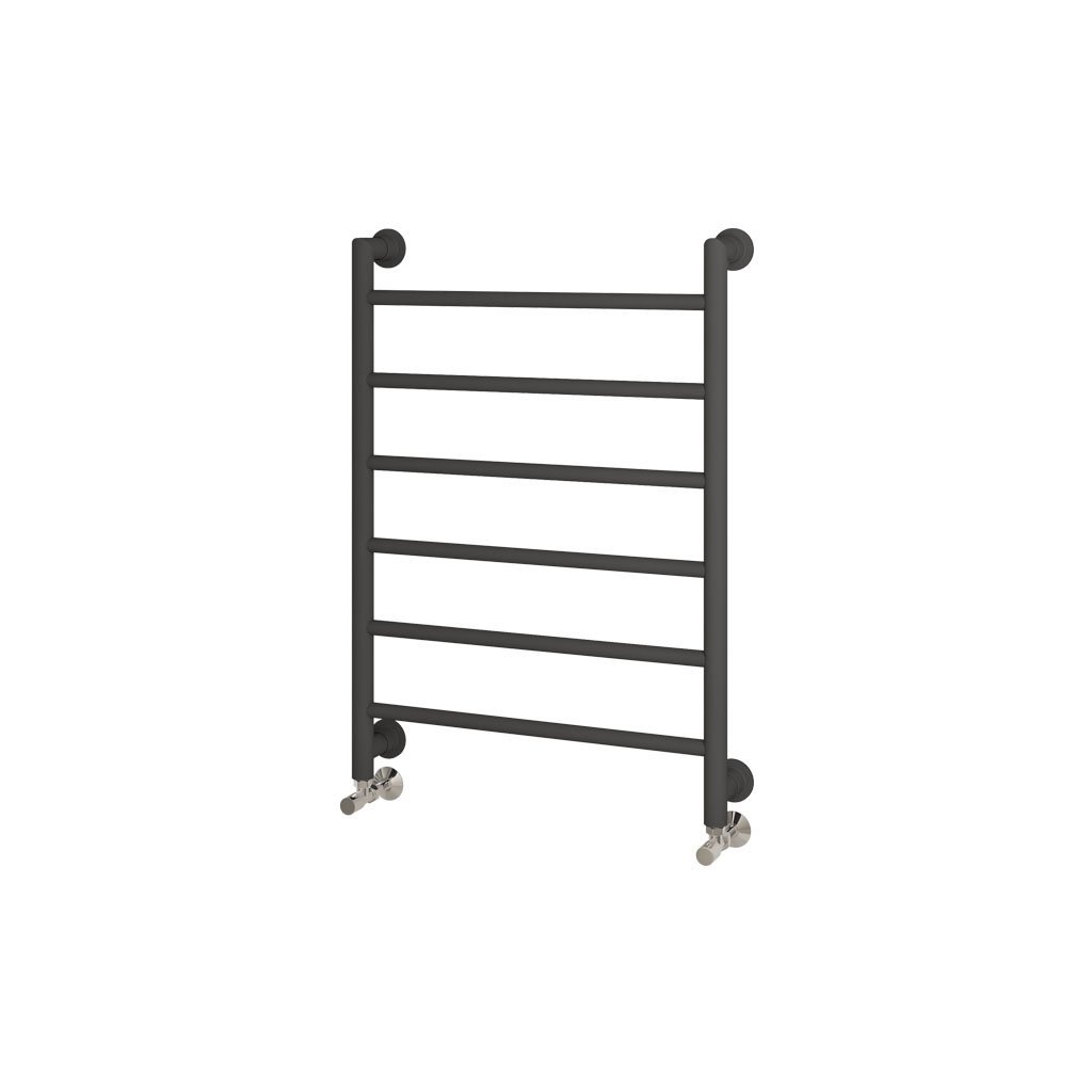 Eastbrook Eshton Designer Heated Towel Rail – Matt Anthracite - 800mm x 600mm