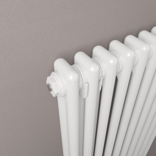 Eastbrook Rivassa 2 Column Designer Radiator - White - Image 19