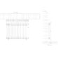 Eastbrook Rivassa 2 Column Designer Radiator - White - Image 26