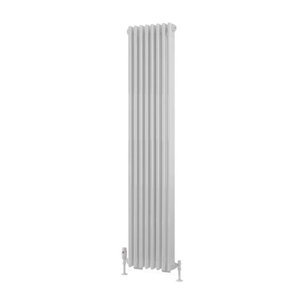 Eastbrook Rivassa 3 Column Designer Radiator - White - Image 16