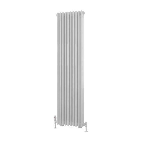 Eastbrook Rivassa 3 Column Designer Radiator - White - Image 17