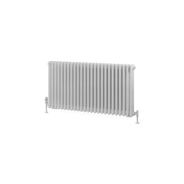 Eastbrook Rivassa 3 Column Designer Radiator - White - Image 12