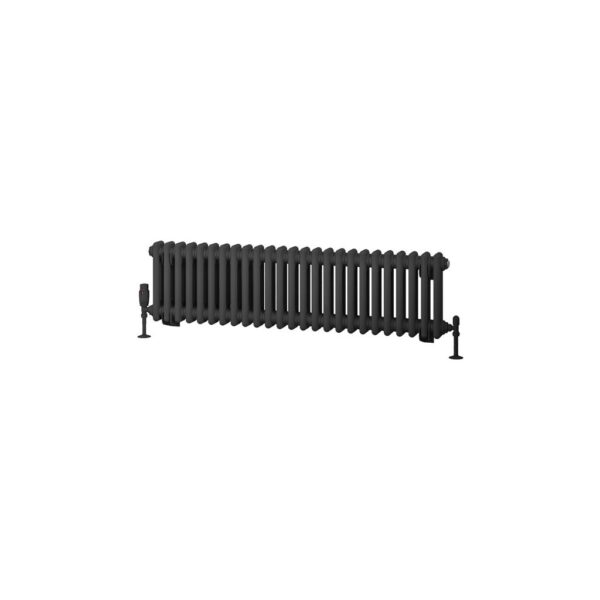 Eastbrook Rivassa 2 Column Designer Radiator - Matt Anthracite