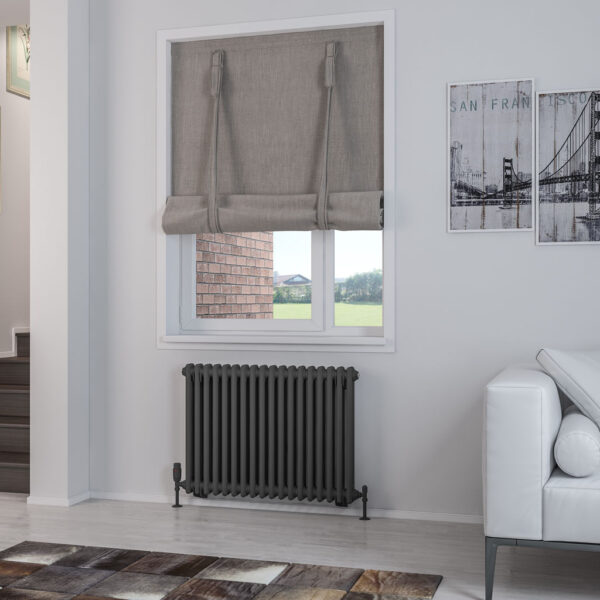 Eastbrook Rivassa 2 Column Designer Radiator - Matt Anthracite - Image 10