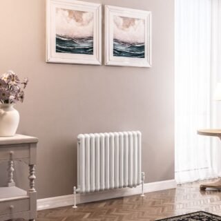 Eastbrook Rubano Designer Radiator - Gloss White - Image 5