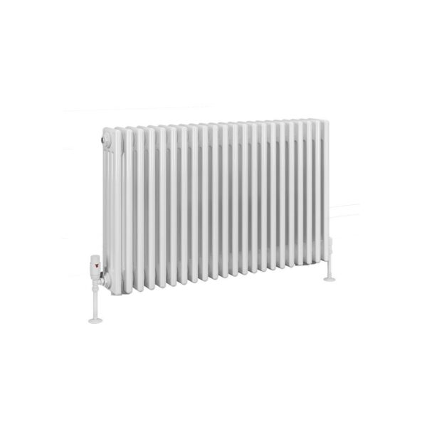 Eastbrook Rivassa 4 Column Designer Radiator - White - Image 11