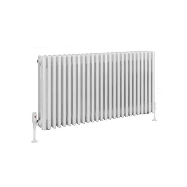 Eastbrook Rivassa 4 Column Designer Radiator - White - Image 12