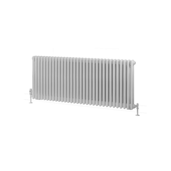 Eastbrook Rivassa 3 Column Designer Radiator - White - Image 14