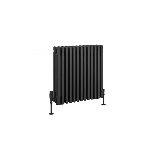 Eastbrook Rivassa 4 Column Designer Radiator - Matt Anthracite - Image 8