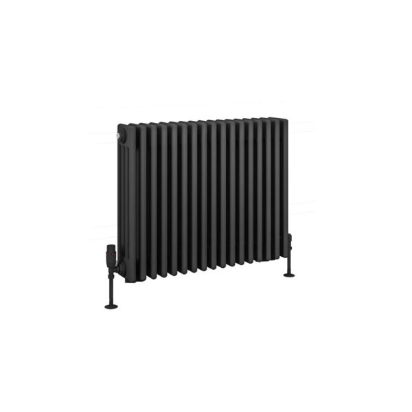 Eastbrook Rivassa 4 Column Designer Radiator - Matt Anthracite - Image 9