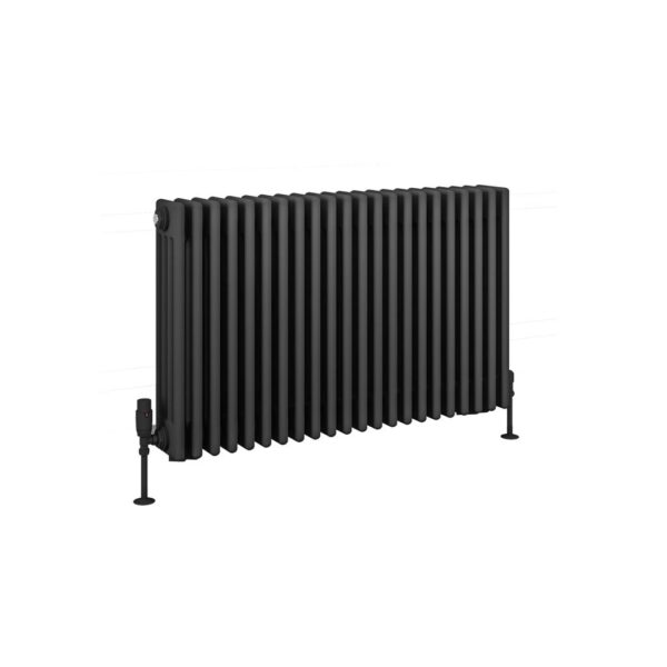 Eastbrook Rivassa 4 Column Designer Radiator - Matt Anthracite - Image 10