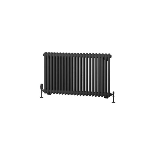 Eastbrook Rivassa 2 Column Designer Radiator - Matt Anthracite - Image 12