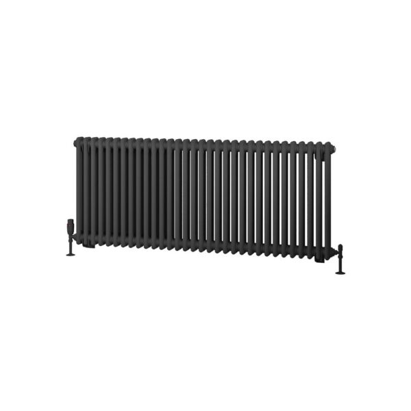 Eastbrook Rivassa 2 Column Designer Radiator - Matt Anthracite - Image 13