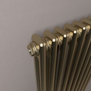 Eastbrook Rivassa 2 Column Designer Radiator - Bronze Effect - Image 3