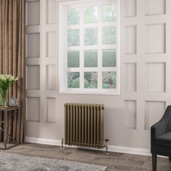 Eastbrook Rivassa 3 Column Designer Radiator - Bronze Effect