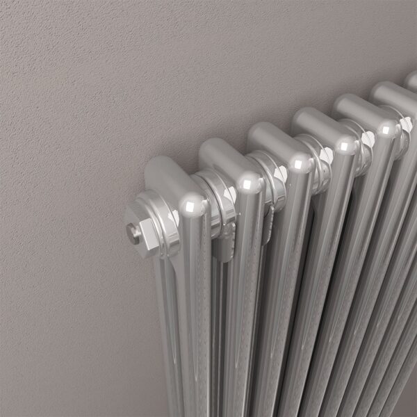 Eastbrook Rivassa 2 Column Designer Radiator - Chrome Effect - Image 3