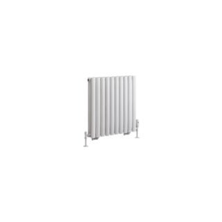 Eastbrook Tunstall Double Designer Radiator - Matt White - Image 2
