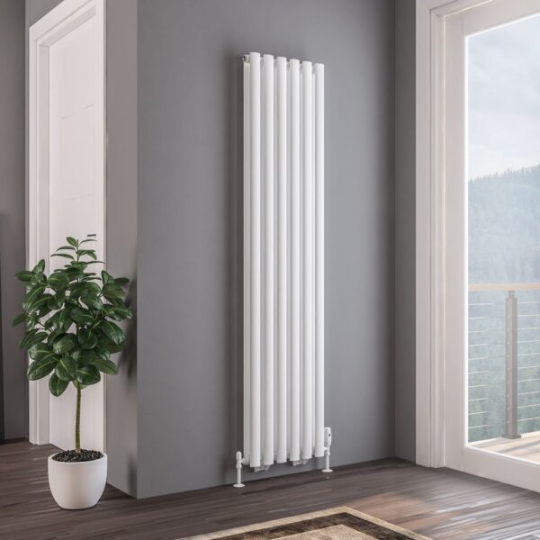 Eastbrook Tunstall Double Designer Radiator - Matt White - Image 9