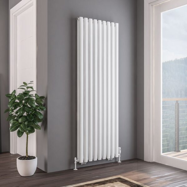 Eastbrook Tunstall Double Designer Radiator - Matt White - Image 10