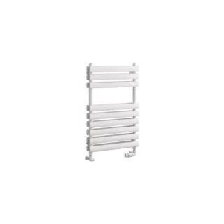 Eastbrook Tunstall Double Designer Heated Towel Rail - Matt White - Image 5
