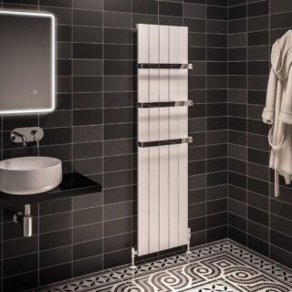 Eastbrook Rosano Aluminium Designer Radiator - Matt White - Image 12