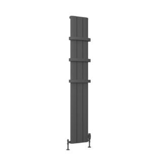 Eastbrook Peretti Aluminium Designer Radiator - Matt Anthracite - Image 10