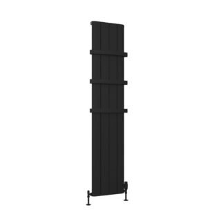 Eastbrook Peretti Aluminium Designer Radiator - Matt Black - Image 11
