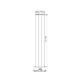 Eastbrook Vesima Aluminium Designer Radiator - Matt Black - Image 18