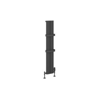 Eastbrook Berlini Aluminium Single Designer Radiator - Matt Anthracite - Image 2